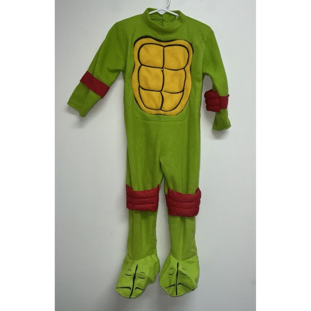 Teenage Mutant Ninja Turtles Toddler Boys Raphael Halloween Costume Size 2T